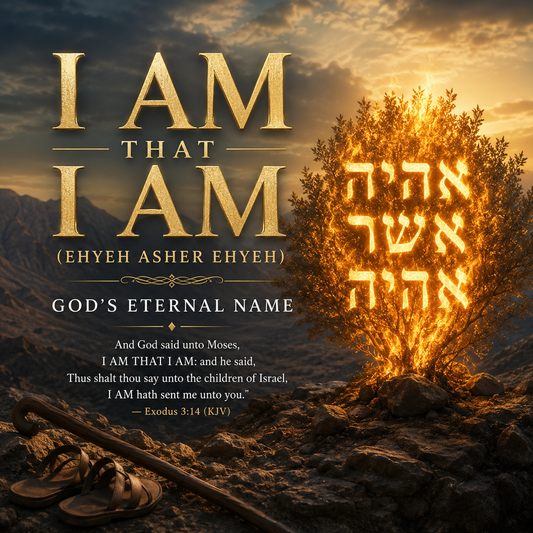 I AM THAT I AM (Ehyeh Asher Ehyeh) | God's Eternal Name