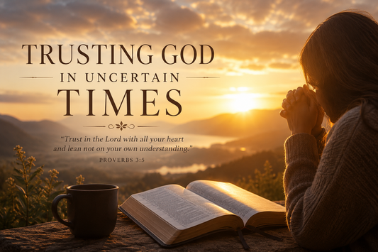 Trusting God in uncertain times — finding stillness, peace, and faith in His sovereignty, Psalm 46:10